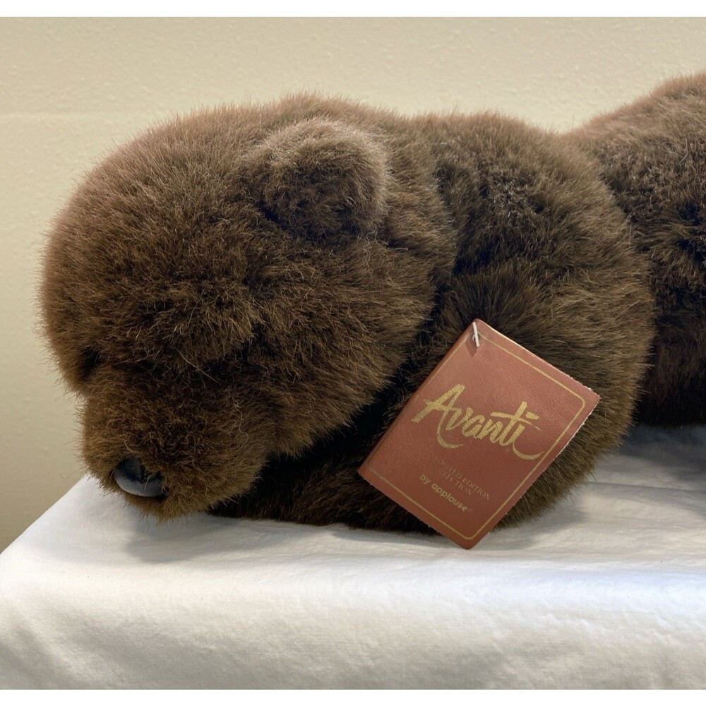 Applause Avanti Rare 11162 BR- Polar Bear 1989 Designed Italy Plush Stuffed VTG